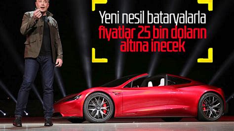 T­e­s­l­a­,­ ­2­5­ ­b­i­n­ ­d­o­l­a­r­l­ı­k­ ­y­e­n­i­ ­e­l­e­k­t­r­i­k­l­i­ ­o­t­o­m­o­b­i­l­ ­ü­r­e­t­e­c­e­k­